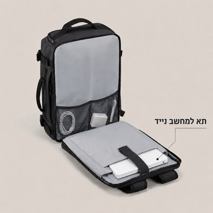 תיק הטיסות A- לא משלמים יותר על מזוודה